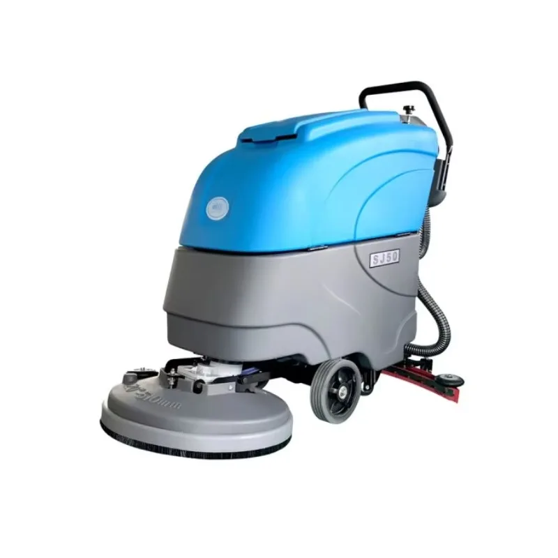 Hot Sale Industrial Floor Scrubber Machine Walk Behind Floor Washing Scrubber Vacuum Cleaner Machine for Cleaning House