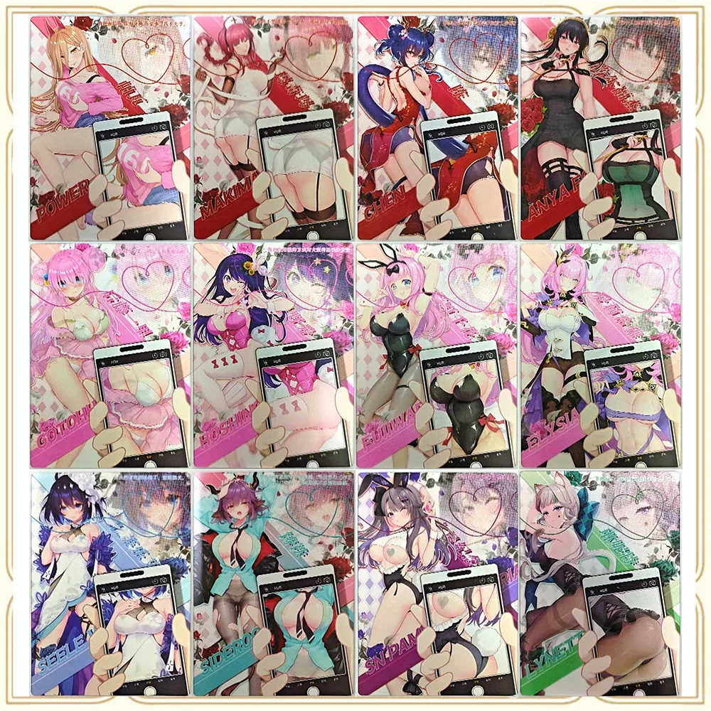 

Аниме История богини HR Power Kafka Yor Forger Коллекционные карты Премиум-флеш-трансформер Рождественские подарки на день рождения