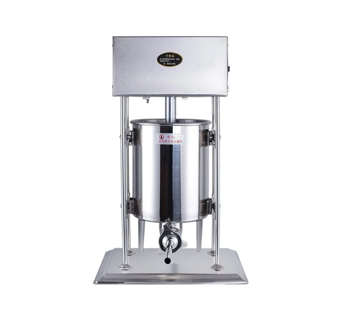 New stainless steel meat kitchen sausage hot dog maker with a capacity of 10L, suitable for outdoor use