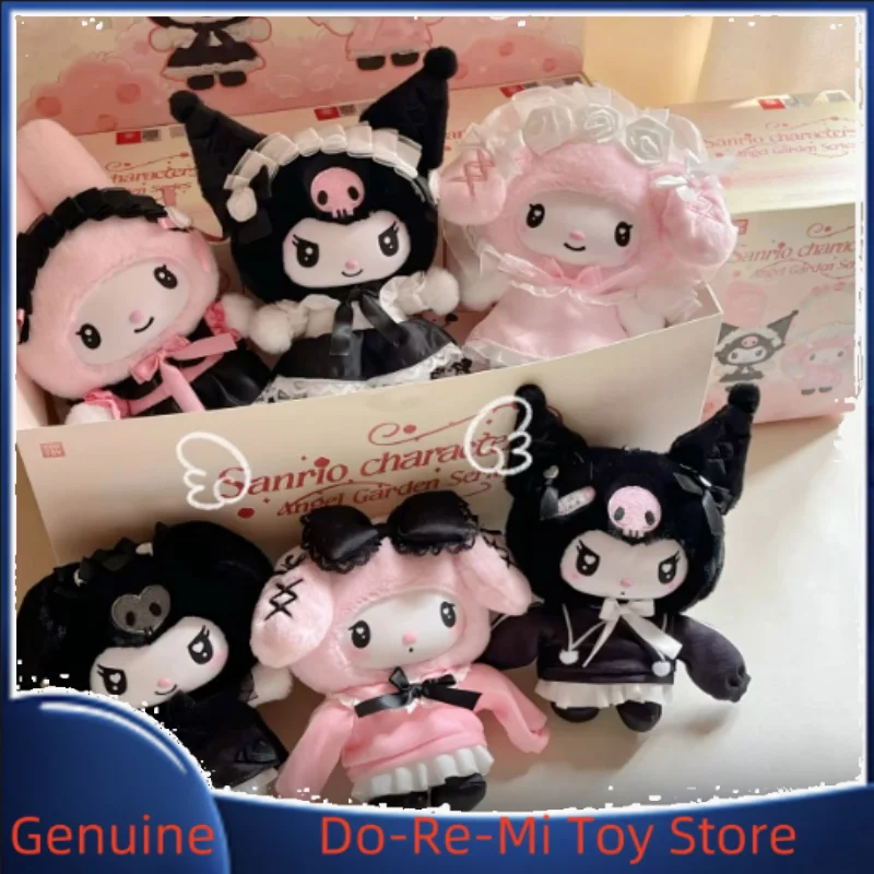 

Оригинальные персонажи Sanrio Angel Garden Series слепая коробка Kawaii куклы Коллекционные модные игрушки кулон брелок подарки-сюрпризы