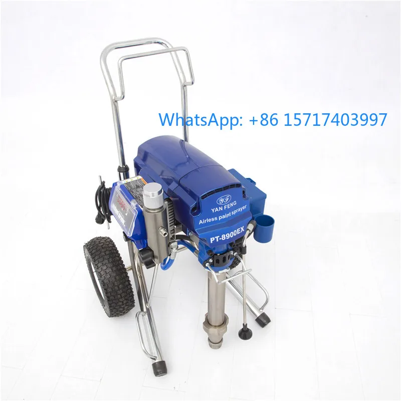 

PT-8900EX 3300W High Pressure Electric Paint Sprayer Airless Paint Sprayer