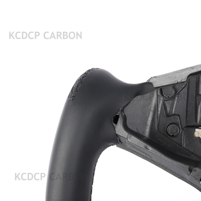 Full leather Steering Wheel Fit For Tesla Model S Model X 2017-2019 yoke