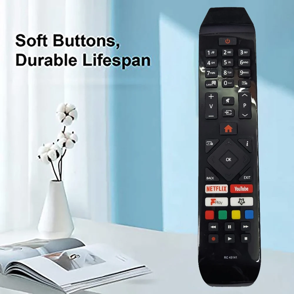 Пульт дистанционного управления RC43140 для телевизора с поддержкой Wi-Fi, пульт дистанционного управления RC43140, RC43141, 55HL7000, 32HE4000, 24HE2000