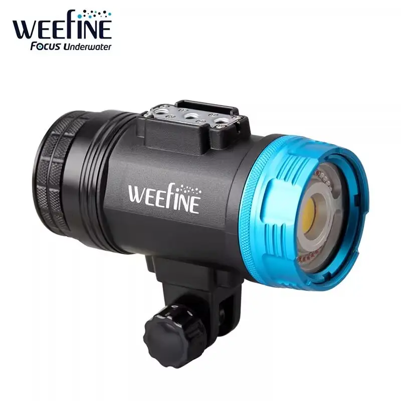 Weefine Smart Focus 5000 V2 Dive Photography Light Waterproof Flash Mode Underwater Torch Lamp Professional Camera Flashlight