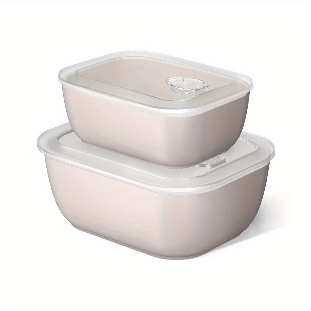 

4-Piece Stoneware Bakeware Set in Porcini Taupe - Oven-to-Table Ceramic Casserole Dishes with Lids, Ideal for baking