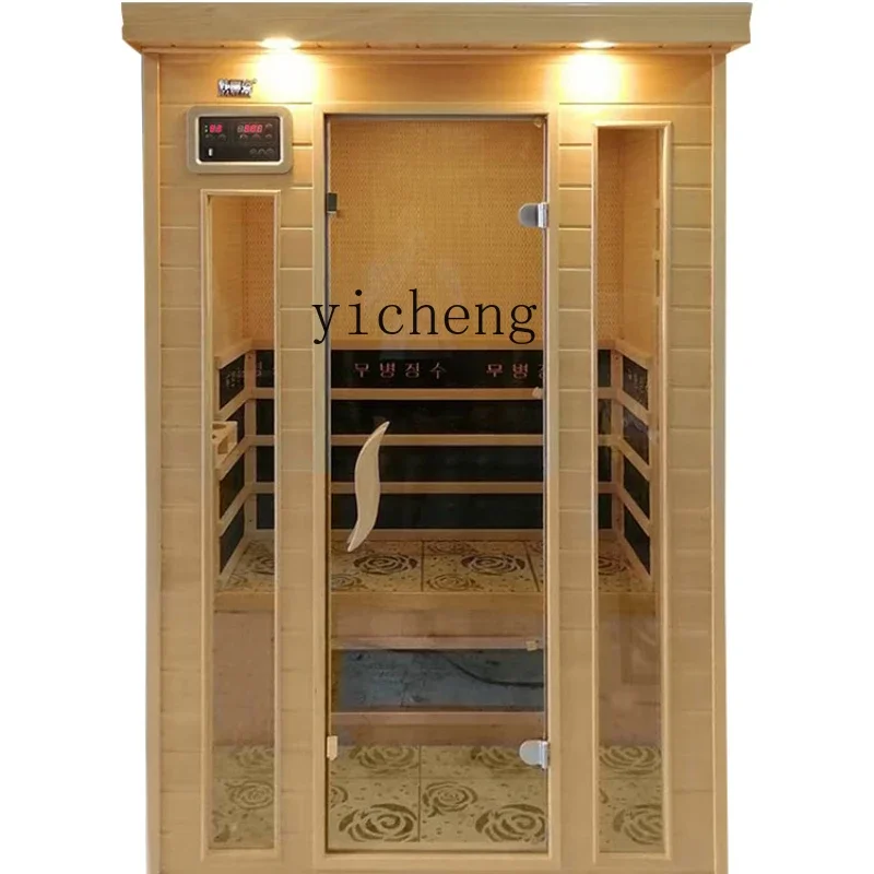 

XL Sweat Steaming Room Home Sauna Room Far Infrared Tourmaline Beauty Salon Single Double Sauna Set