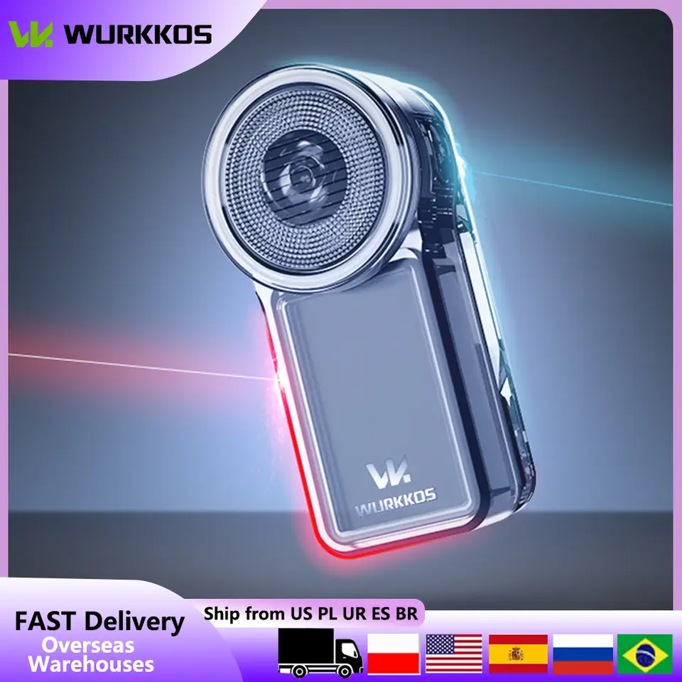 Wurkkos 680-Lumen Rechargeable Mini Clip Flashlight with RGB Light Modes for Outdoors