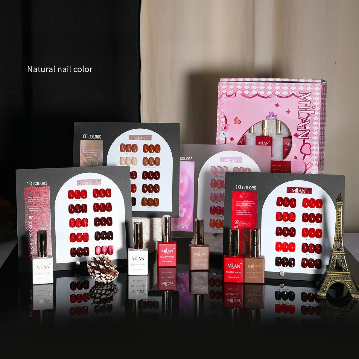 

10 шт./компл. 15 мл гель-лак для ногтей красный коричневый для осени и зимы полуперманентный дизайн ногтей светодиодный УФ-гель-лак принадлежности для ногтей для маникюра