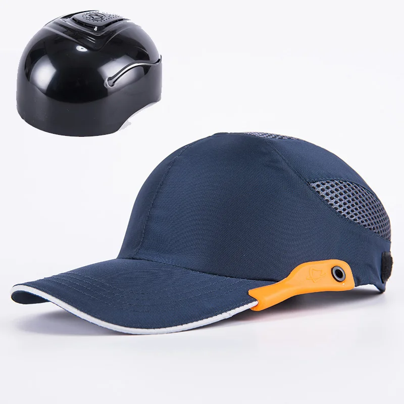 

Hi Vis Reflective Safety Bump Cap Lightweight Breathable Hard Hat Head Helmet Work Protection Construction Hat Mens Cap