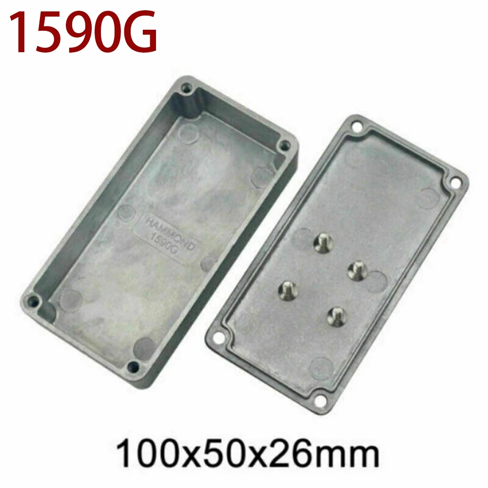 Secure and Reliable Aluminum Box Metal Electric Case Silver Enclosure Project Box Secure Your Sensitive Instruments