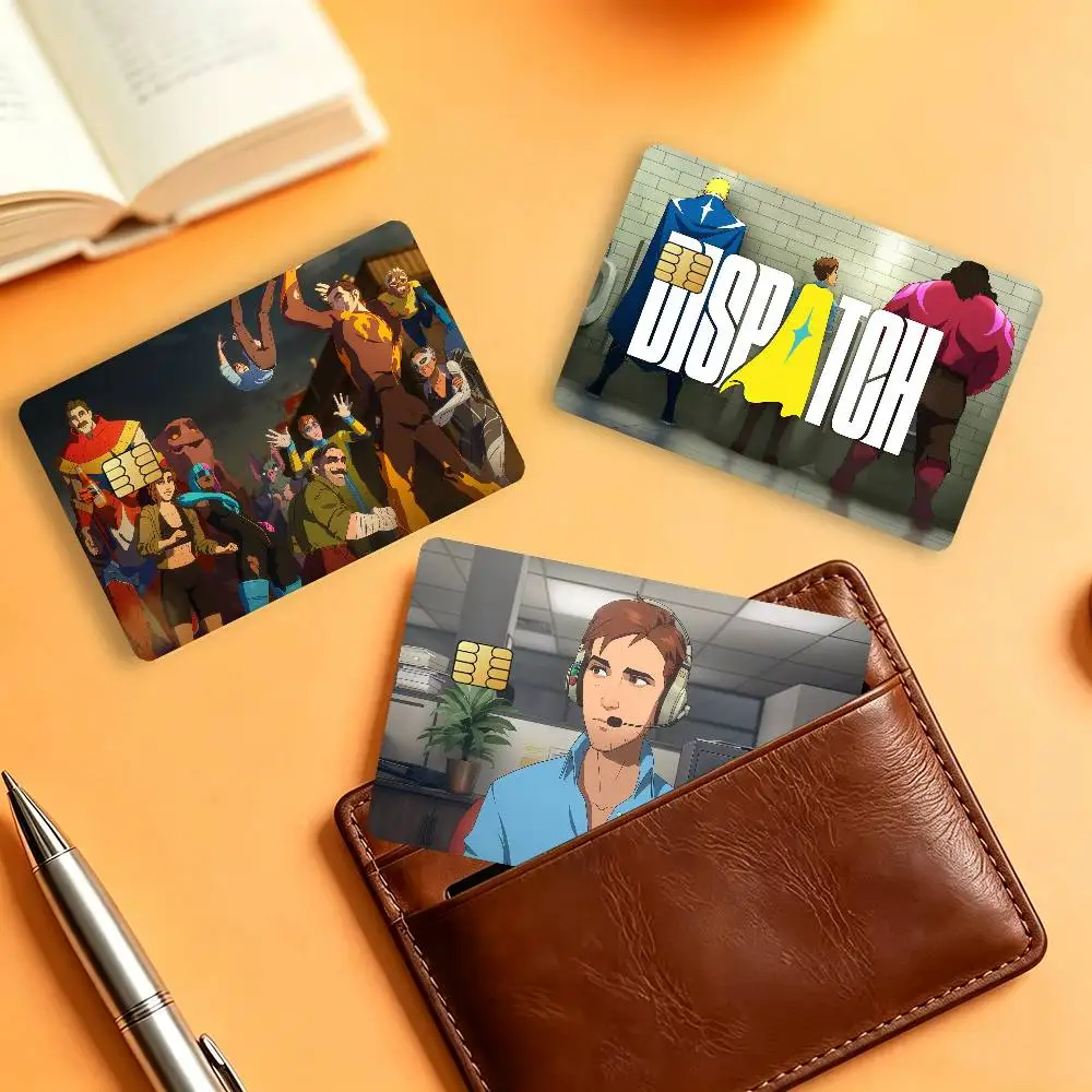 Game D-Dispatch-S Waterproof Card Stickers For Credit Cards Debit Cards And Transit Cards 4pcs