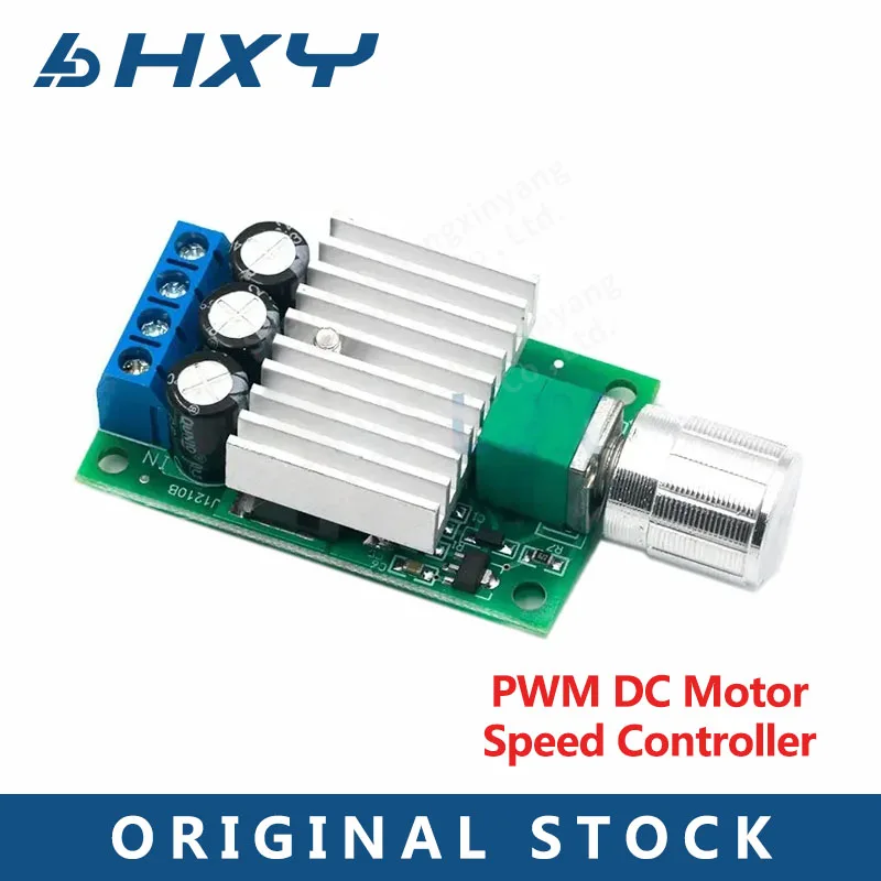 10A 12V-30V PWM DC Motor Speed Controller 12V 24V Adjustable Speed Regulator Dimmer Control Switch for Fan Motor LED Light