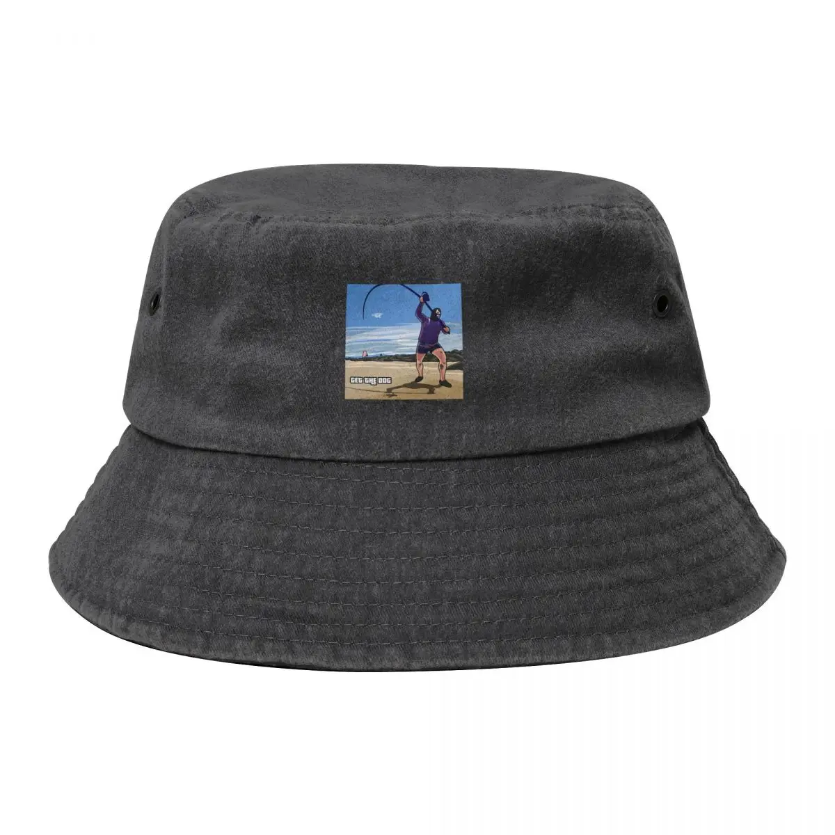 Homens e Mulheres Van Gogh Powerfish Bucket Hat, Luxo Sun Hats, Cavalheiro, Novo