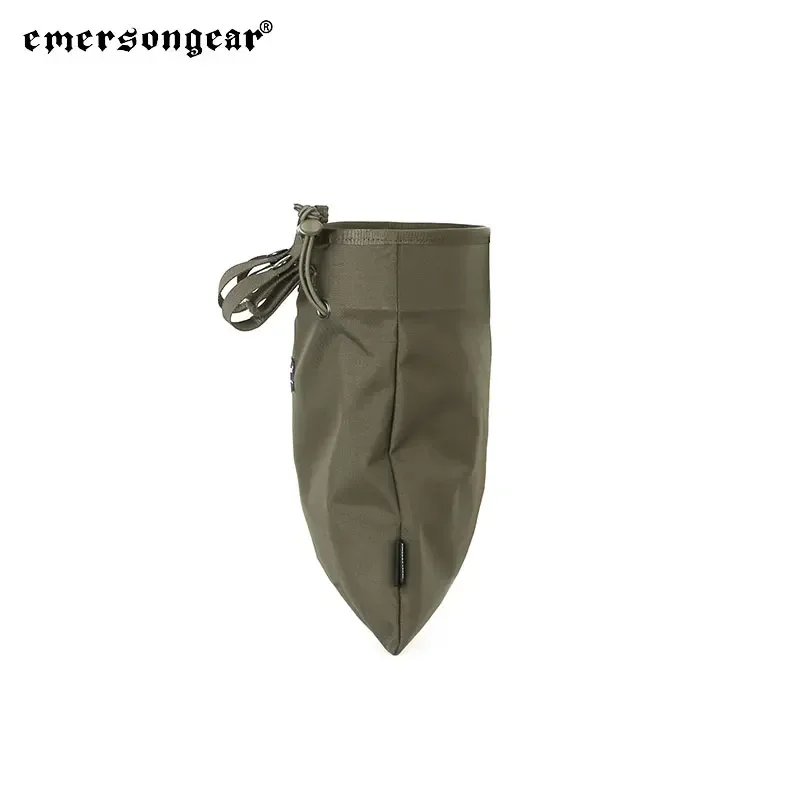 Emersongear Comabt Magazine Dump Pouch Foldable EDC Mag Drop Bag MOLLE Utility Airsoft Hunting Training Nylon
