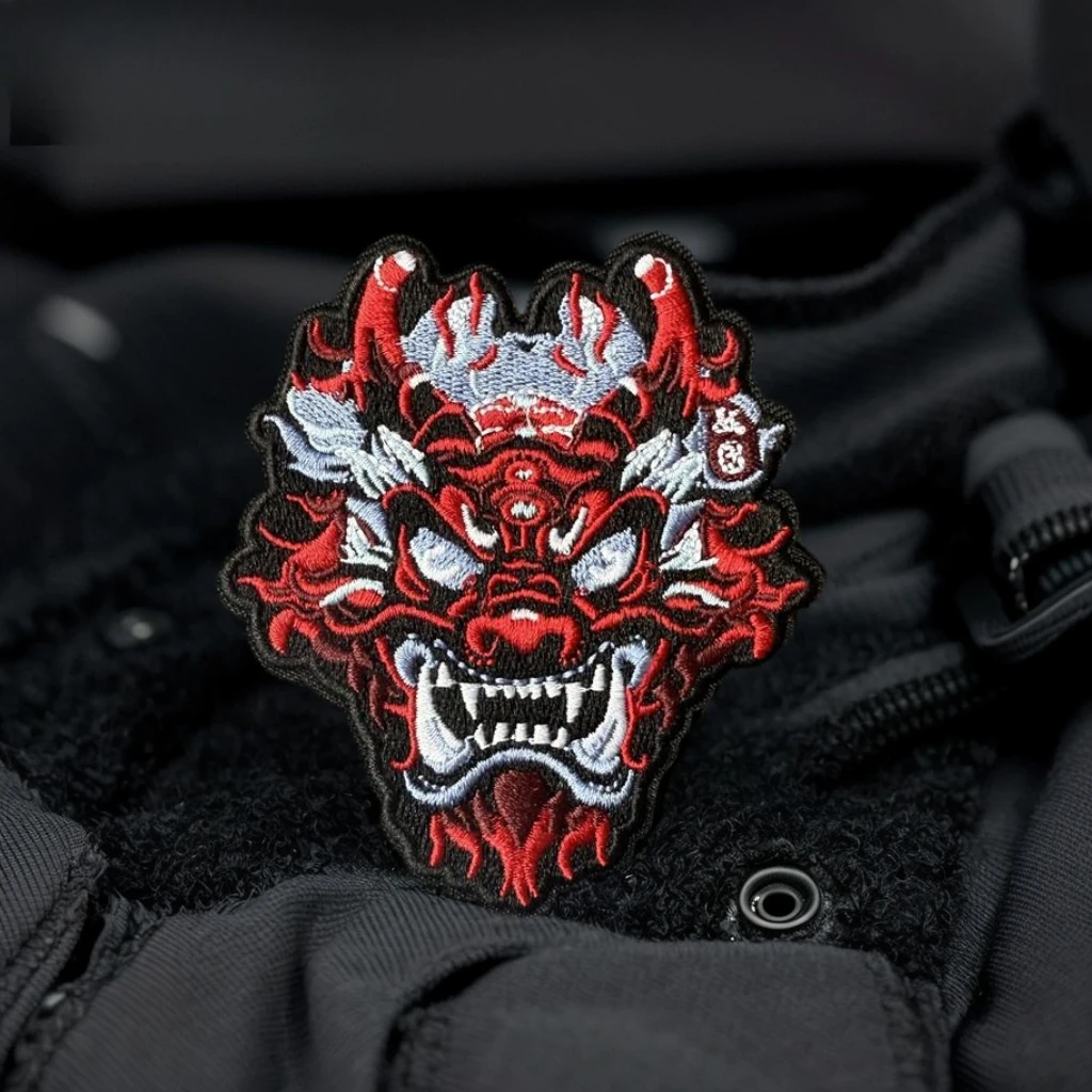 

Suppress Evil Spirits Personal Morale Badge Hook and Loop Tactical Patch Military Armband Backpack Applique