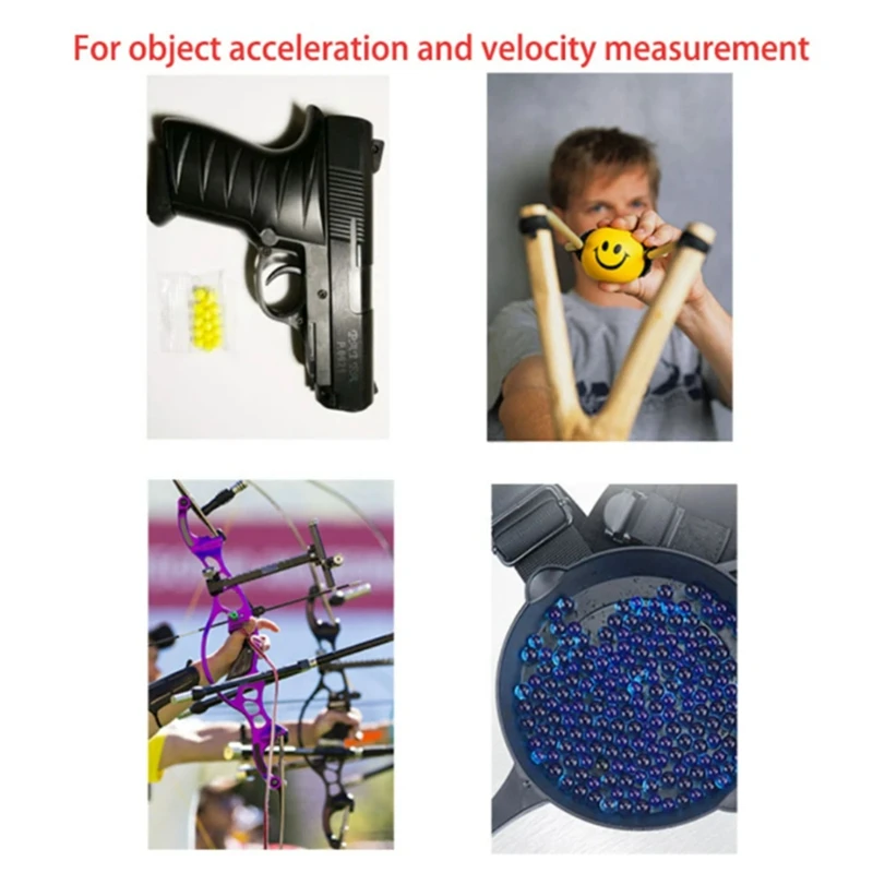 Speed Meter Speed Meter for Speed Meter Ball Velocity Energy Measurement Chronograph Speed Tester