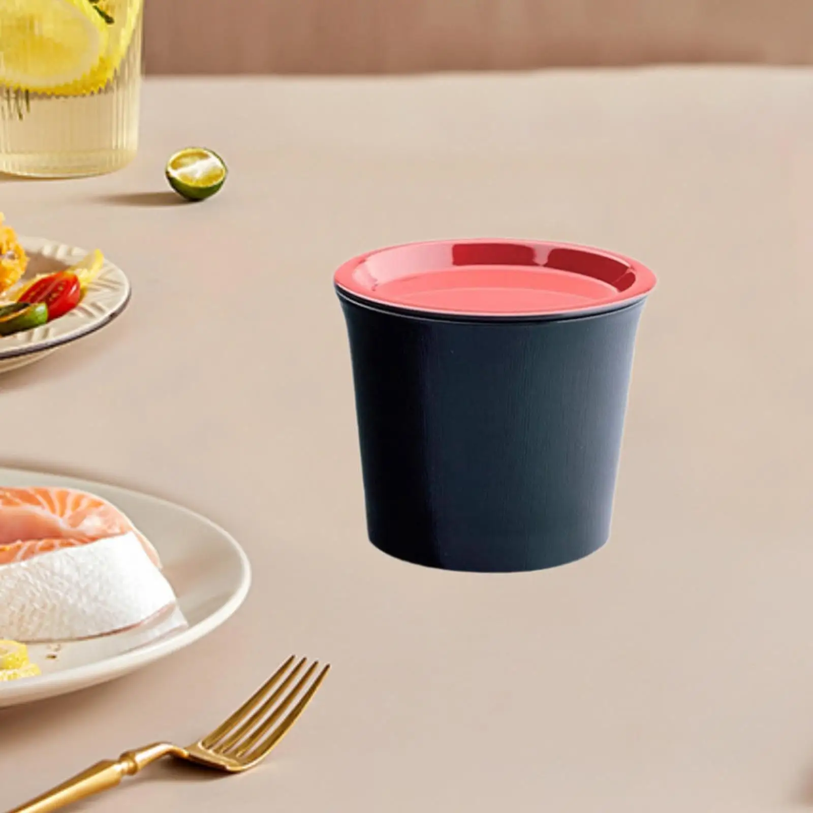 Breakfast Cup Portable Lunch Box for Office Kitchen Japanese Restaurant Soup Mug with Lid Japanese Multifunctional Soup Mug
