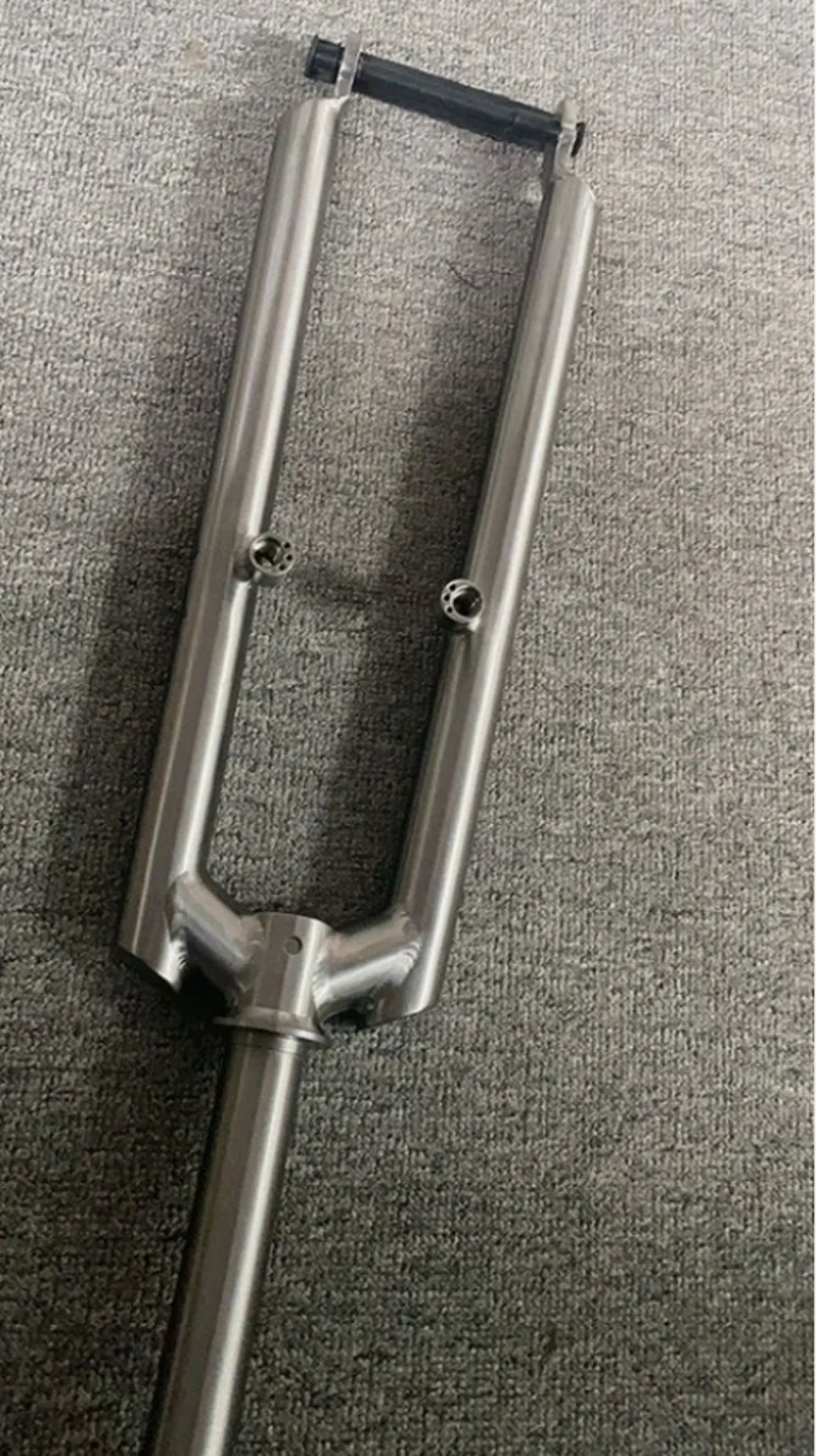 Titan-Legierung Mountainbike MTB Vorderradgabel V-Bremse 1-Zoll-Gabelschaft