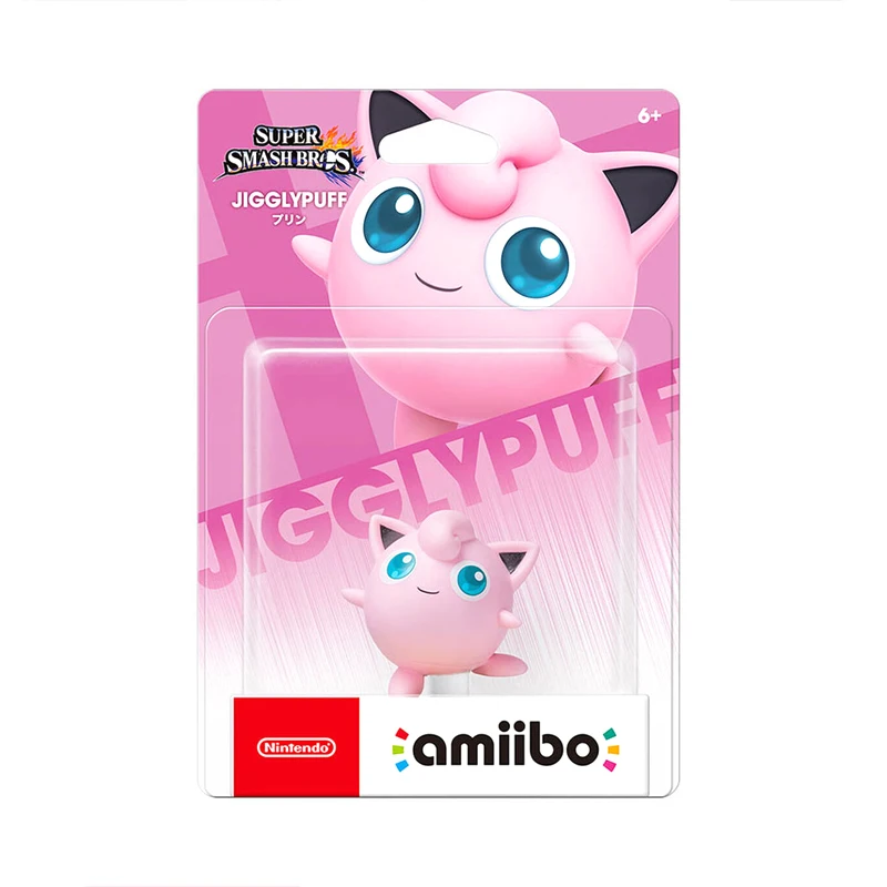 

ARTSWIFT Amiibo - Super Smash Bros. Series - Jigglypuff Original Figure NS NFC Asian Version Region Free Brand New In Stock