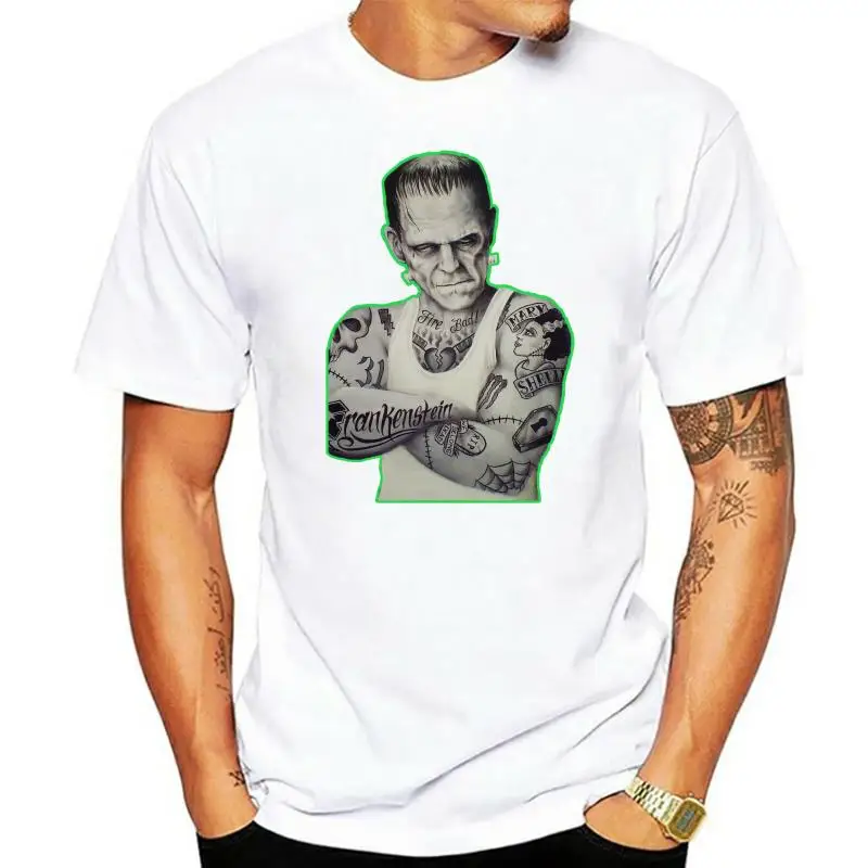 Frankenstein Tatoos The Modern Prometheus T Shirt Male Female Tee Shirt