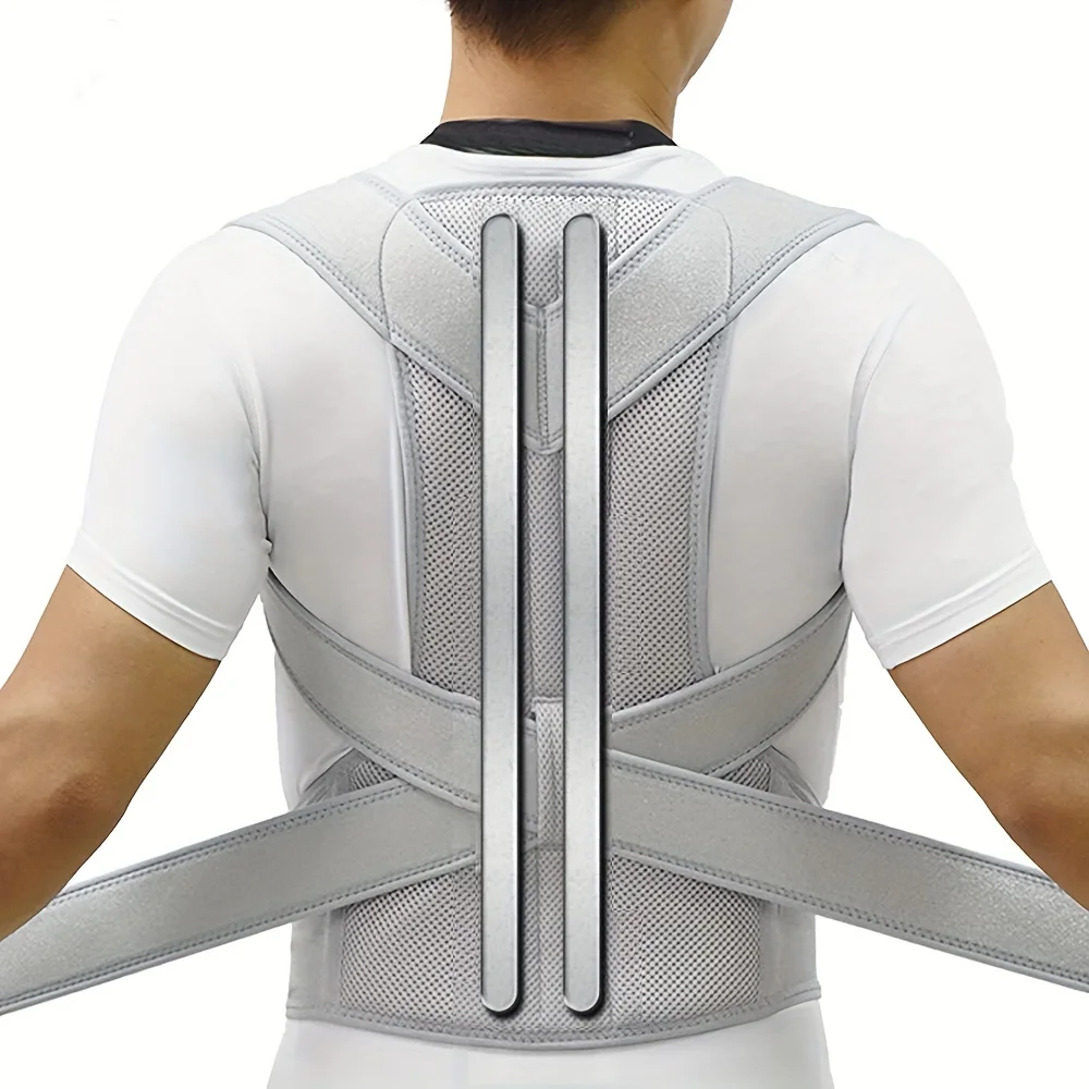 Posture Corrector for Men and Women Back Posture Brace Clavicle Support Stop Slouching and Hunching Adjustable Back Trainer