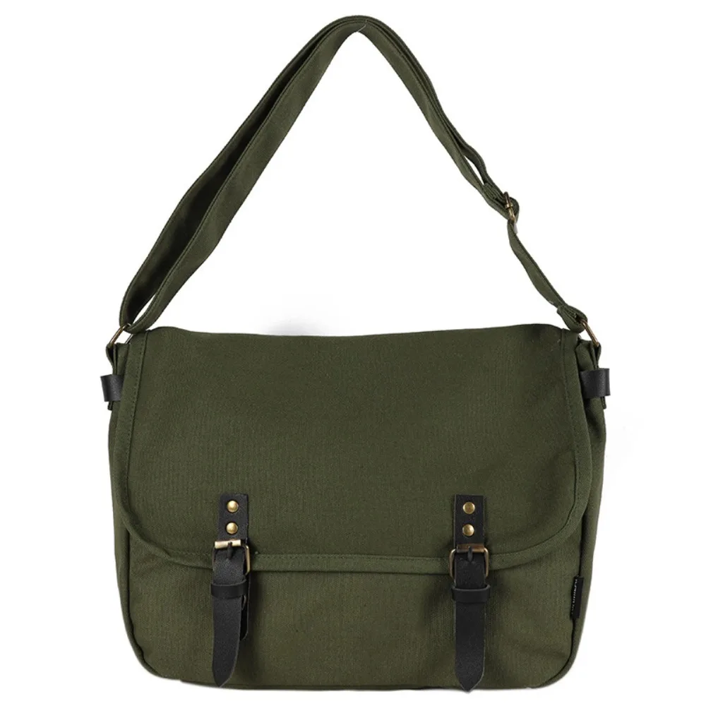 

Stylish Vintage Shoulder Bag Japanese Style Fashion Canvas Bag Casual College Style Cross-body Bag Outdoor Activities