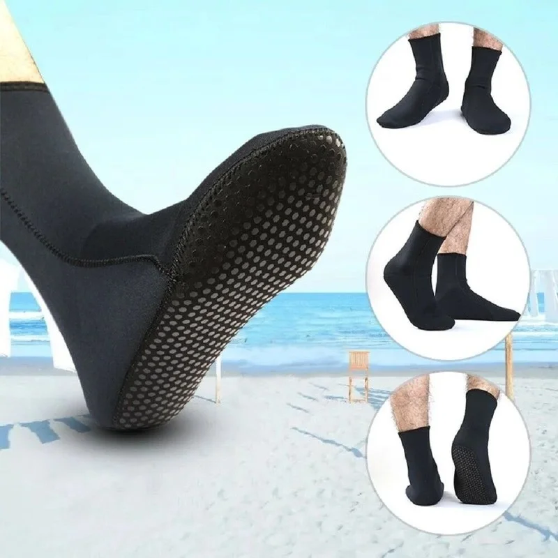 Neoprene Socks Flexible Beach Booties Snorkeling Socks Thermal Diving Socks For Diving Adults Surfing