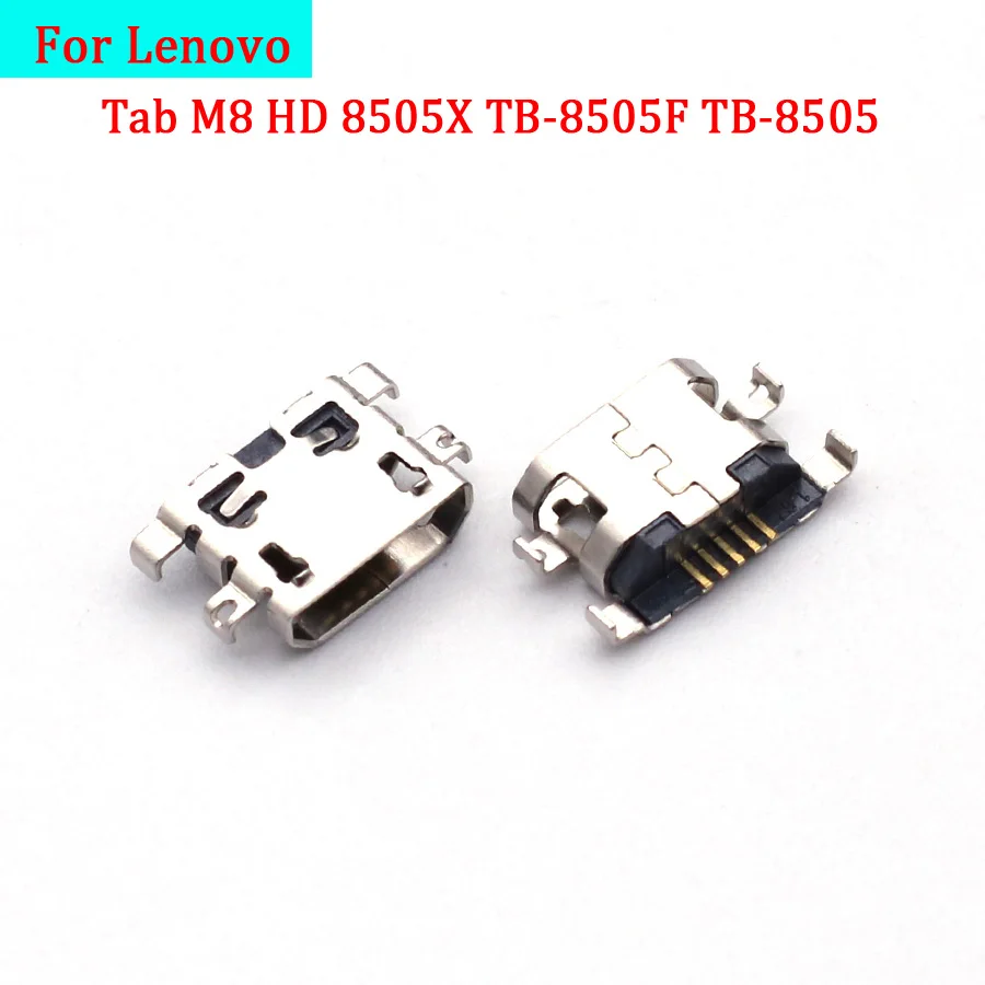 2-5Pcs Charger Connector Micro USB Charging Port Dock Flex Cable Plug Jack For Lenovo Tab M8 HD 8505X TB-8505F TB-8505 8505