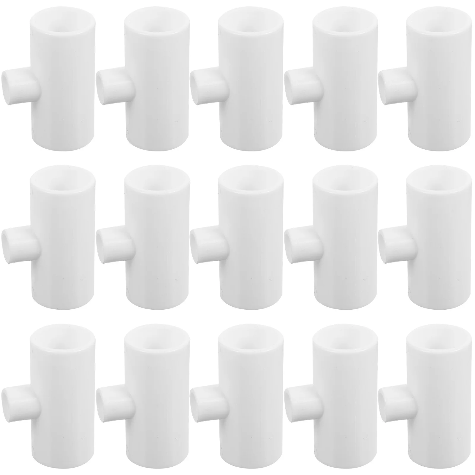 

20Pcs Chicken Waterer Tee Fittings Durable Plastic Poultry Waterer Connectors Leak Resistant Automatic Chicken Drinkers