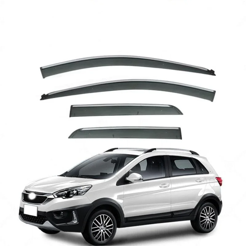 

Window Visor Window Deflector Weather Shield Car Rain Guard Visor For Changhe Q25 2015 2016 2017 2018 2019