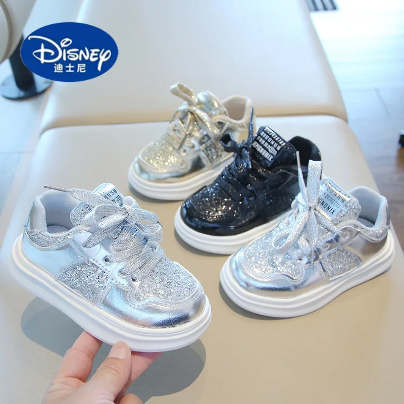 حذاء ديزني كيدز 2025 سباركلي الرياضي | حذاء كاجوال على طراز K بنعل ناعم للفتيات والفتيان #1