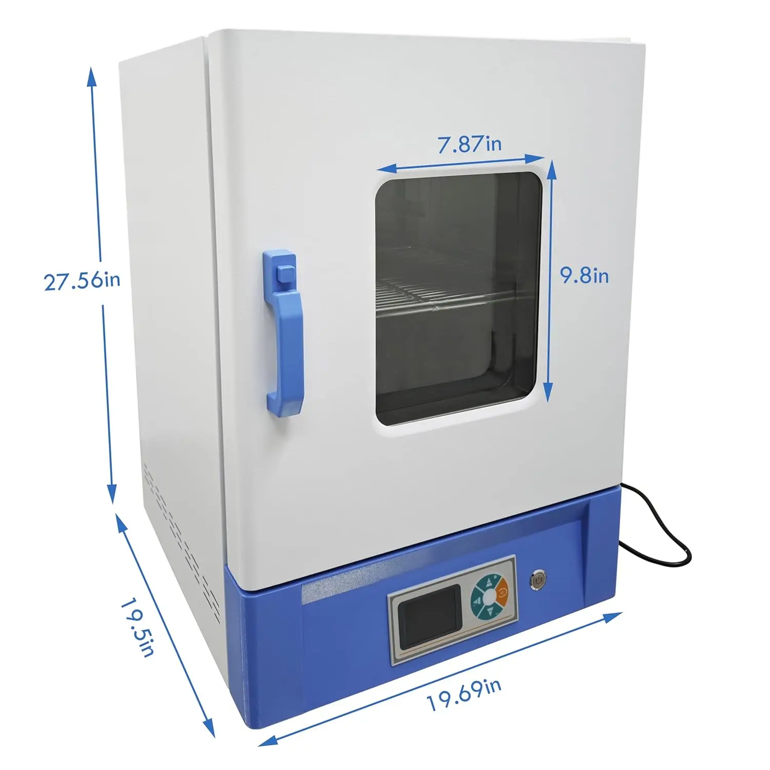 40L Lab Constant Temperature Incubator, Temperature Control 5-65℃, Lab Electrothermal Incubator Chamber for Seed Culture, 110V