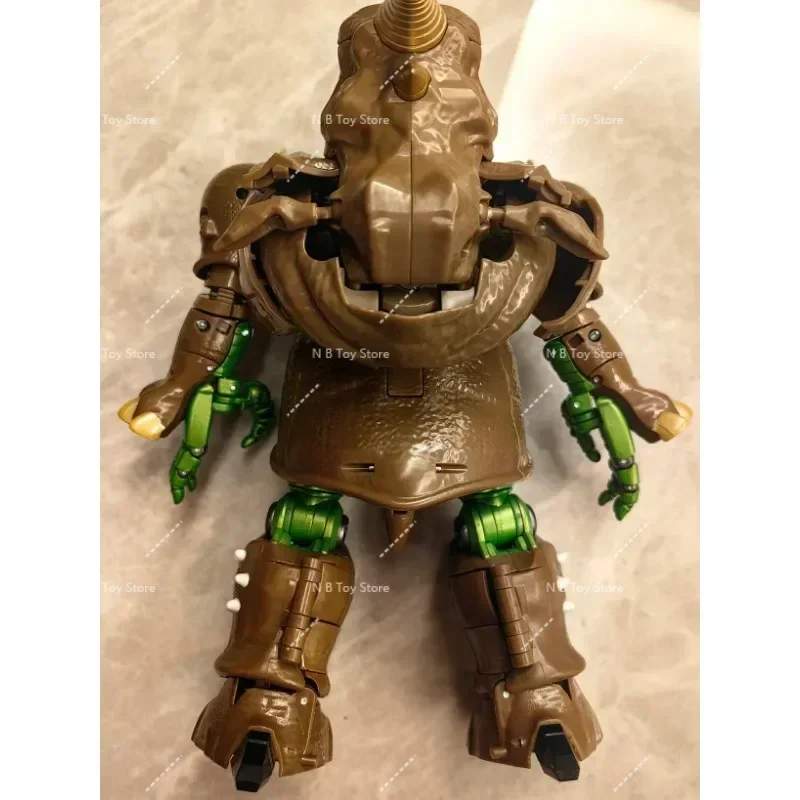 Em estoque transformando brinquedos obra-prima ko MP-59 rinocerontex ko mp59 figuras de ação brinquedo presente coleção hobby rt03