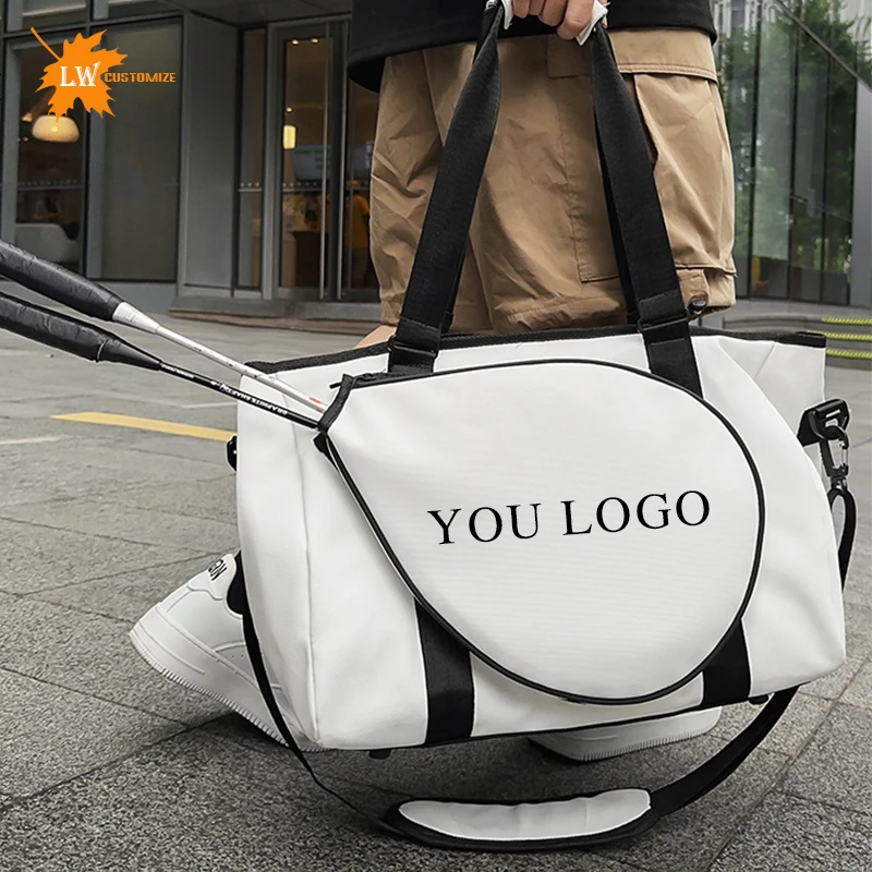 Wholesale Badminton Racket Bags Crossbody Bags Sports Shoulder Tennis Bags Hand-held Waterproof Fitness Bags Custom LOGO