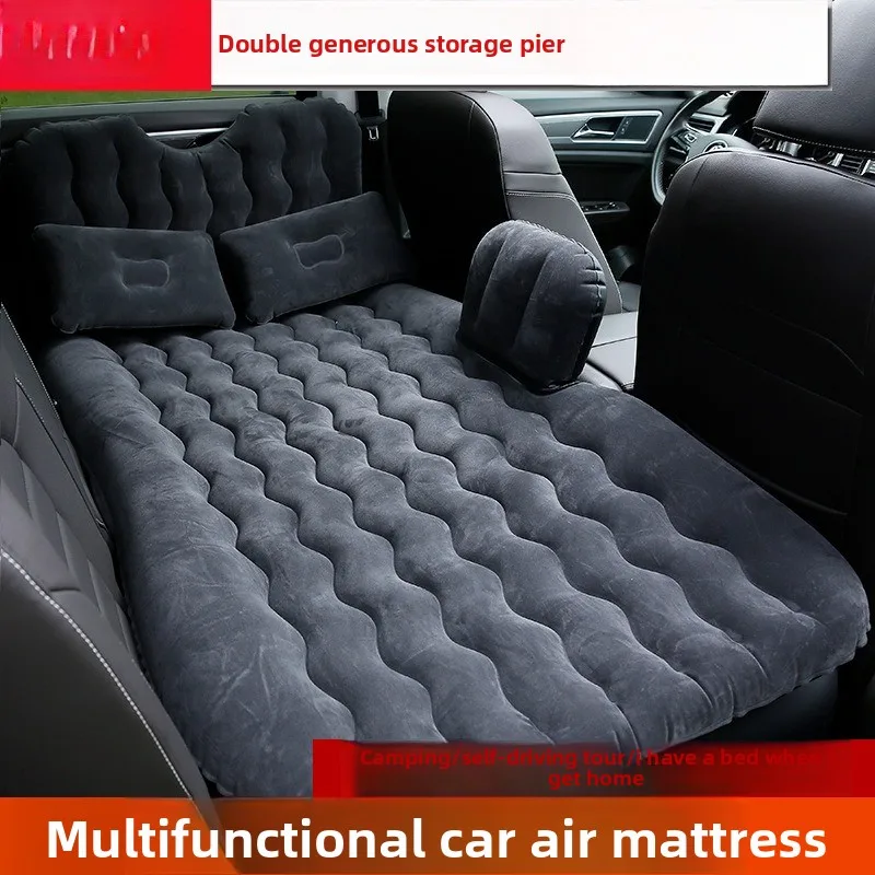 

Car Inflatable Bed Head Guard Available in Car SUV Travel Mattress Inflatable Bed Double Inflatable Nozzle