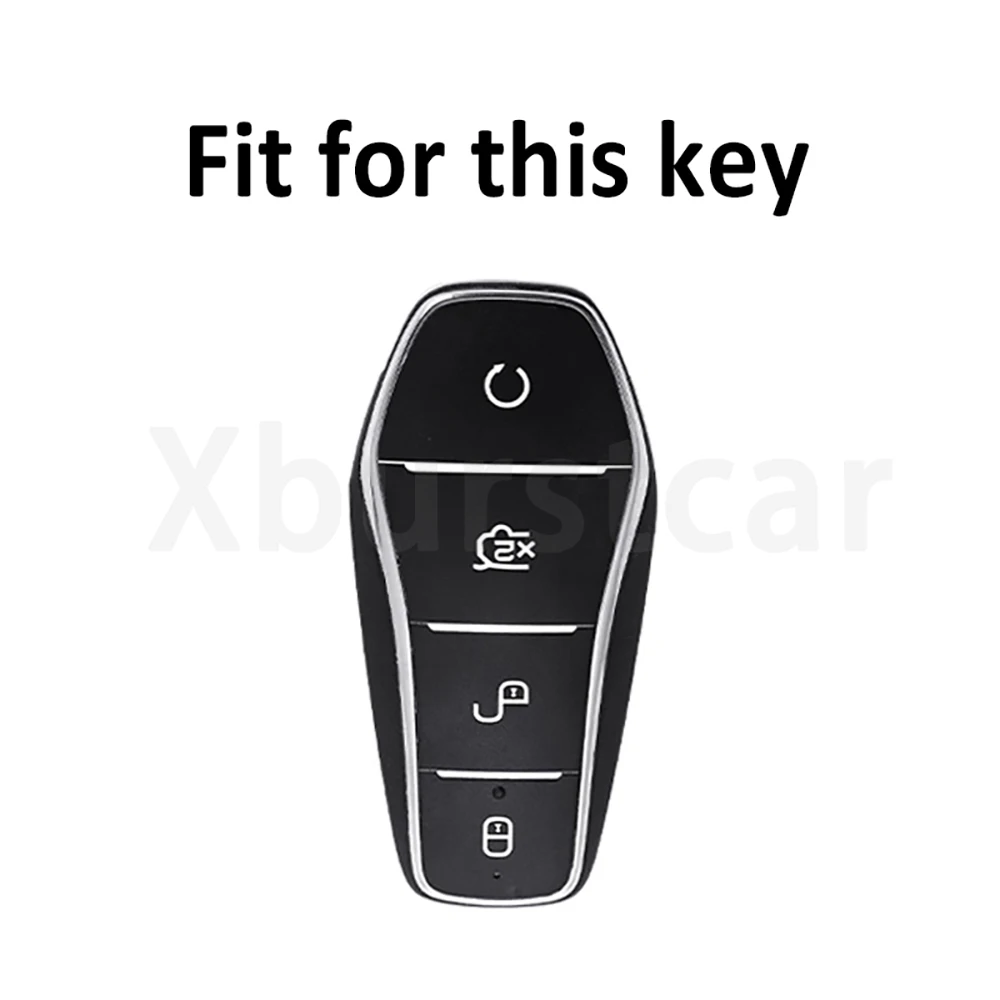 TPU Smart Key Shell for BYD Dolphin, Song Plus, Atto 3