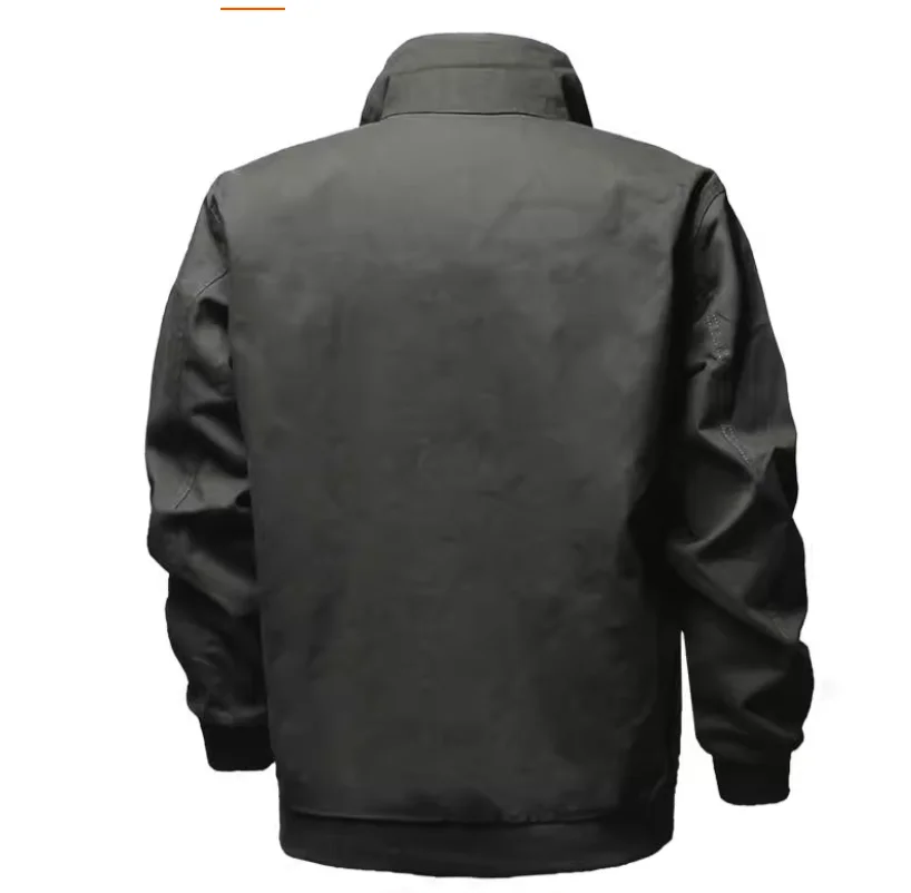 Spring and Autumn Cotton Long sleeved Wear resistant Welding Labor Protection Work Clothes