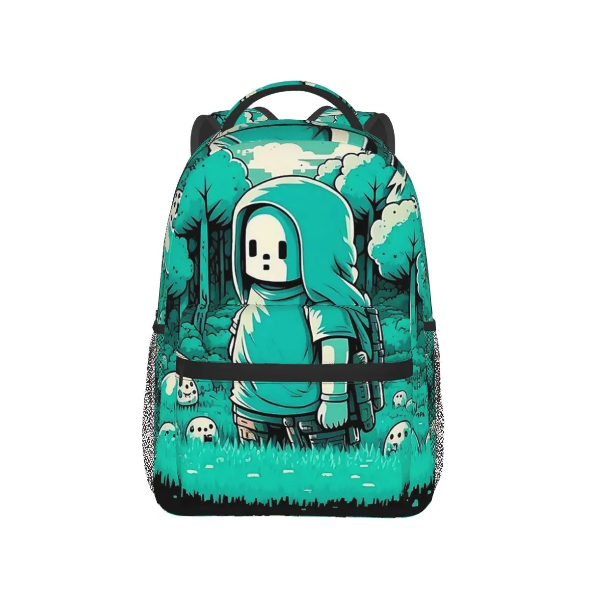 Mochila escolar de dibujos animados para niños y niñas, bolsa de hombro, gran capacidad