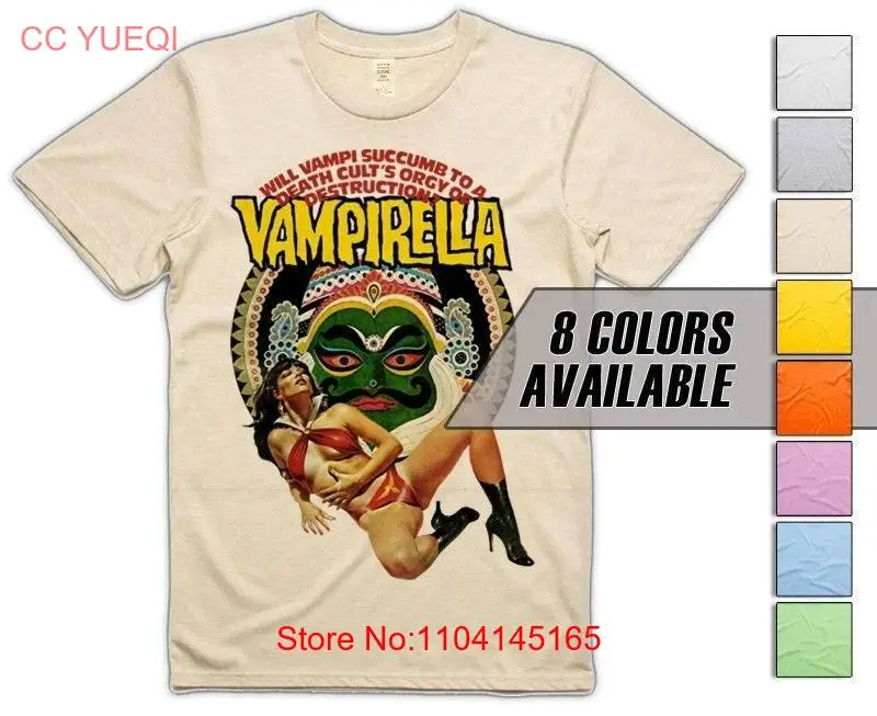 Vampirella V11 Men's T Shirt all sizes S 5XL 8 Colors available long or short sleeves