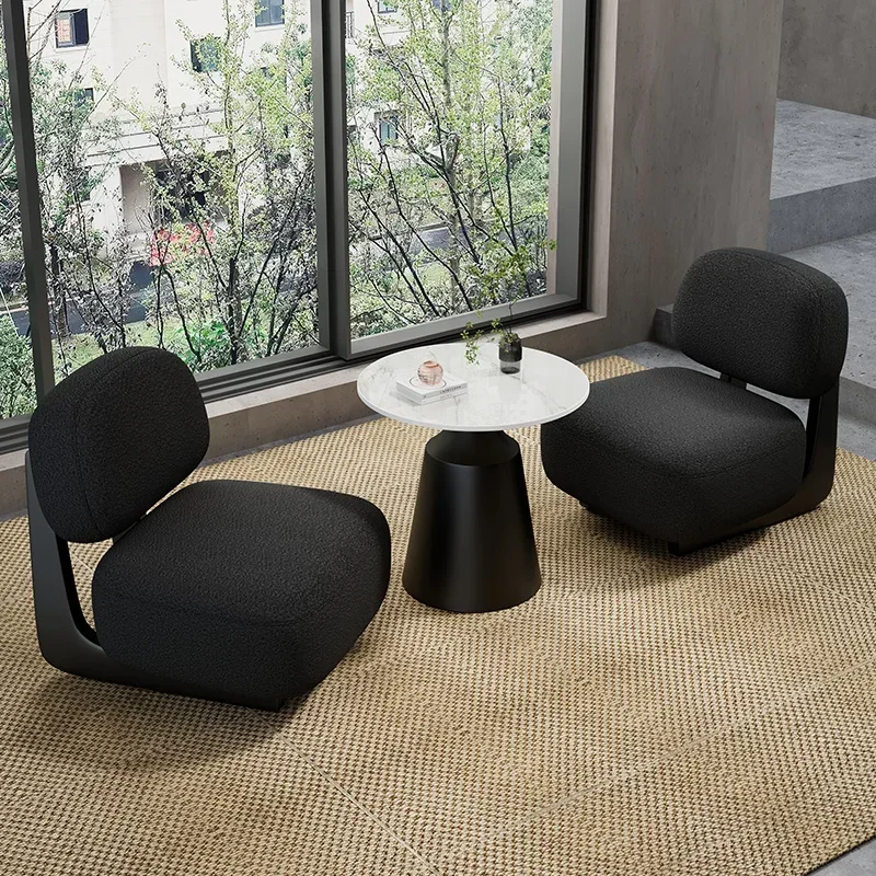 

Modern Vintage Living Room Chairs Back Support Ergonomic Floor Lounge Living Room Chairs Designer Nordic Silla Nordica Furniture