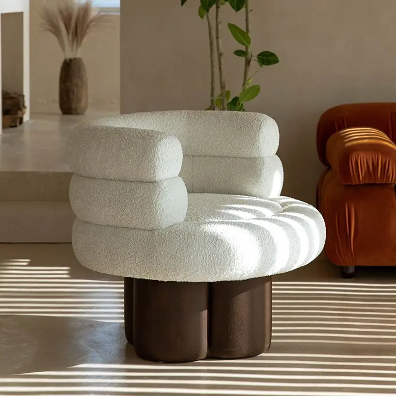 Modern Single Living Room Sofas 1 Person Lazy Luxury Corner Sofas Cheap Nordic Bedroom Sofa Balcony Portable Home Furniture