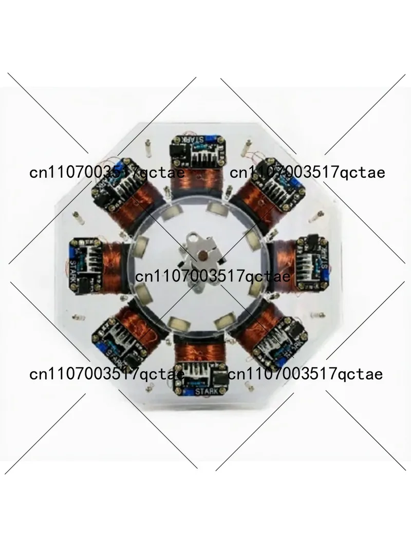 Large Bedini Motor 8-Level High Power Brushless Disc Educational Toy for Learning