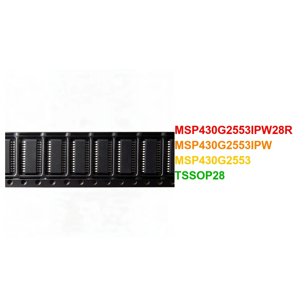 (10piece) MSP430G2553IPW28R MSP430G2553IPW MSP430G2553 TSSOP28 Chipset