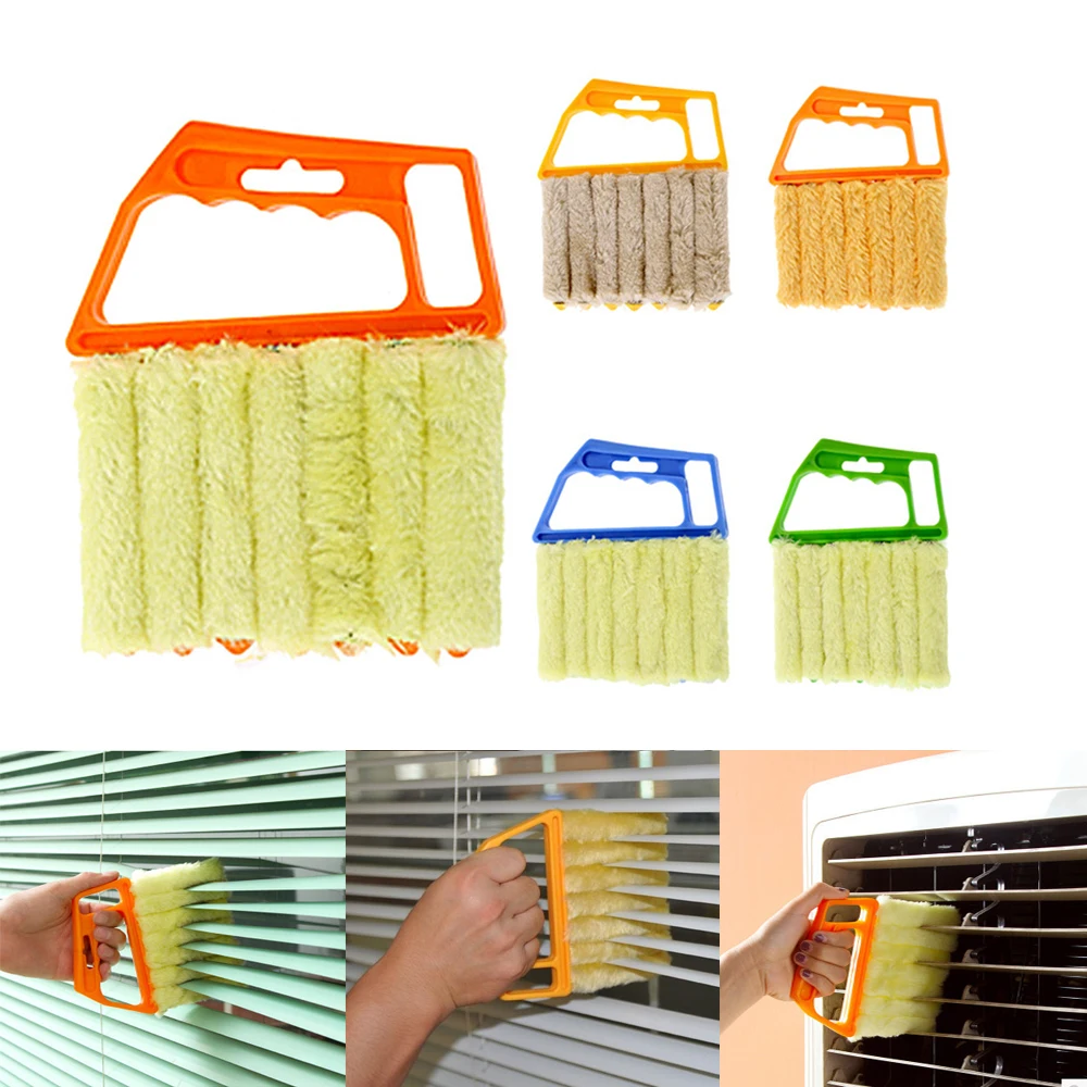Màn Cửa Mù Bàn Chải Cọ Rửa Làm Sạch Không Khí Lưỡi Dao Bàn Chải Sợi Nhỏ Có Thể Giặt Bàn Chải Dành Cho Hộ Gia Đình Dụng Cụ Vệ Sinh Для Кухни
