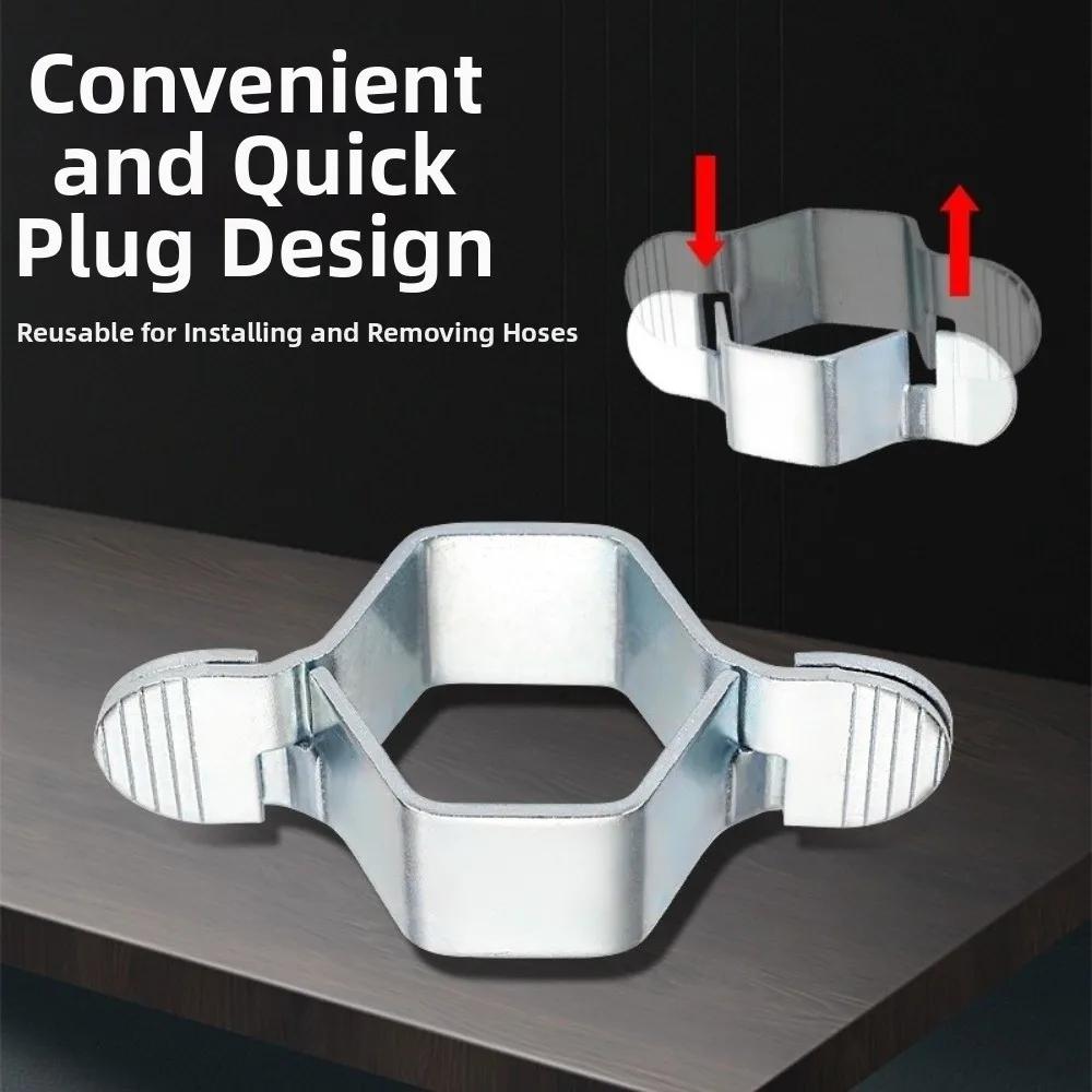 

1/5 шт. прочный шестигранный ключ из нержавеющей стали, съемный многоразовый шестигранный ключ, 4-точечный трубный ключ, водонагреватель для труб