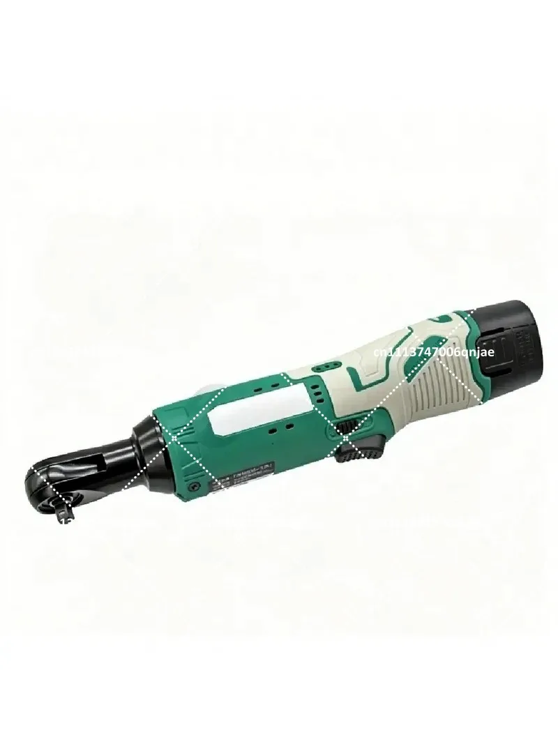 Cordless Ratchet Wrench 1/4 Inch 90 Degree Angle Lithium Electric Right Angle Drill Quick Turning Maintenance Power Tool