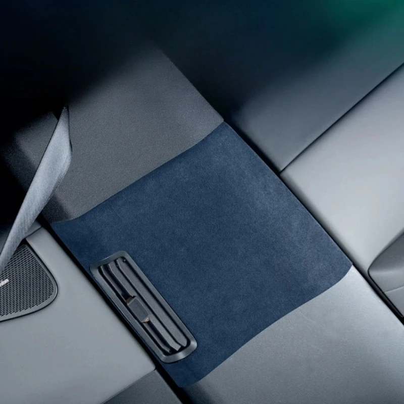 For LYNK&CO Z20 Interior modification B-pillar anti-collision decorative sticker high-end suede