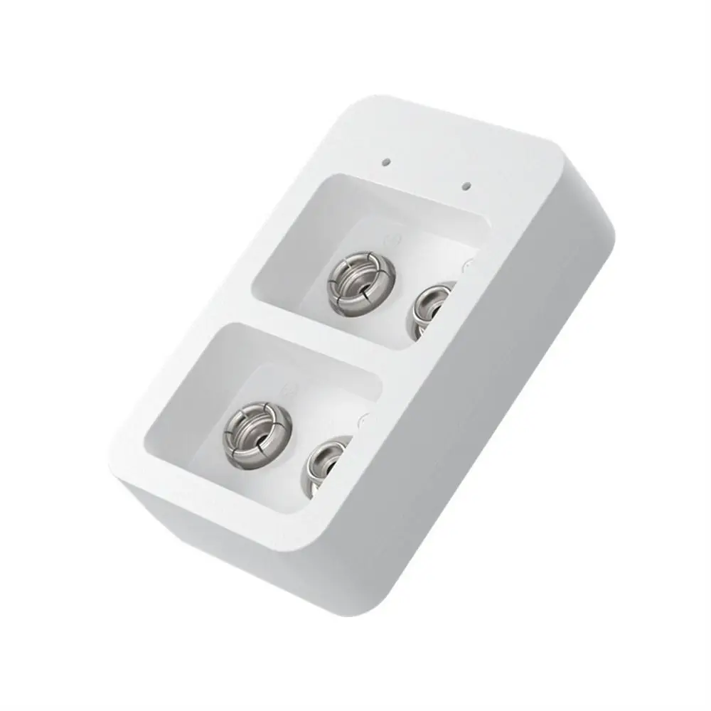 

Charger Adapter 2 Slots For 9V Ni-MH/Ni-Cd/Li-ion USB Charger 9V Battery Charger Battery Charger Rechargeable Batteries Charger