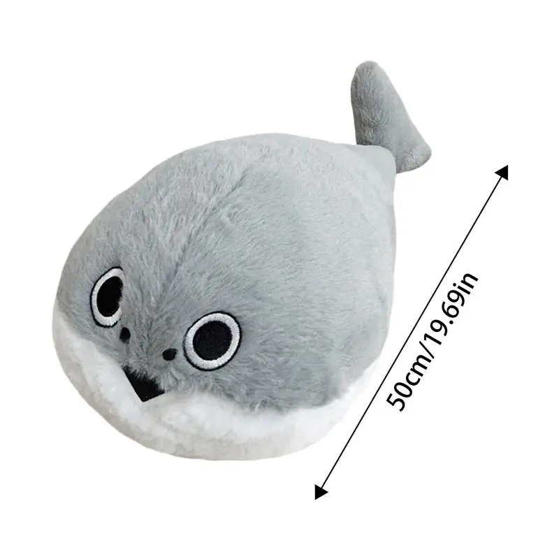 ตุ๊กตาปลาตุ๊กตาสัตว์หมอน Plush น่ารักกอด 19.69 นิ้วหมอนนุ่มสําหรับชายบ้านเด็กผู้หญิงเด็กผู้หญิงตกแต่งโซฟา