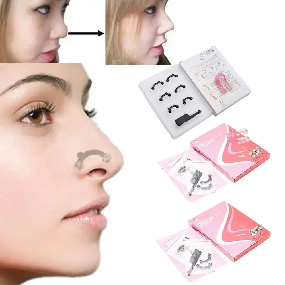 Beauty Nose Clip Corrector Massage Tool Nose Up Lifting Shaping Clip Clipper Shaper Nasal Support Straightening No Pain Belleza